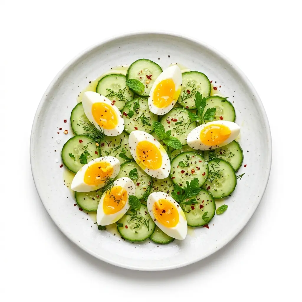 Egg & Cucumber Salad